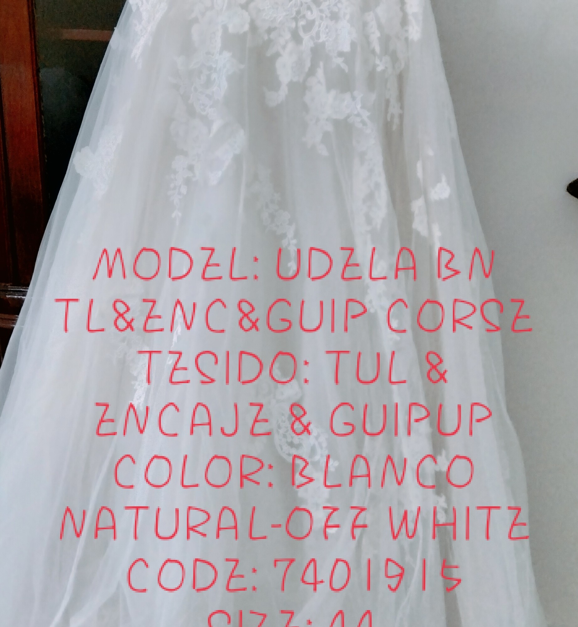 WEDDING DRESS FOR SALE